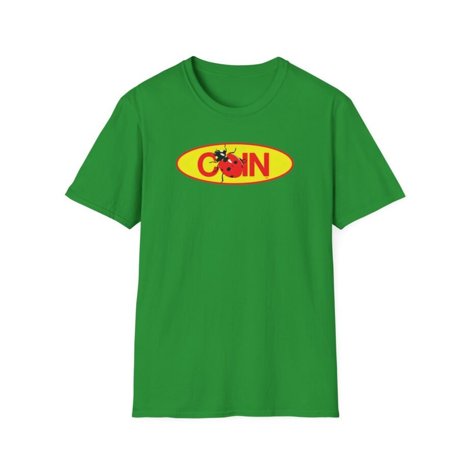 Coin Ladybug Logo Unisex Softstyle T-shirt
