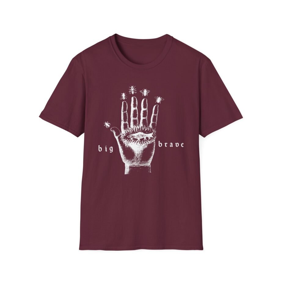 Big Brave Hand Unisex Softstyle T-shirt