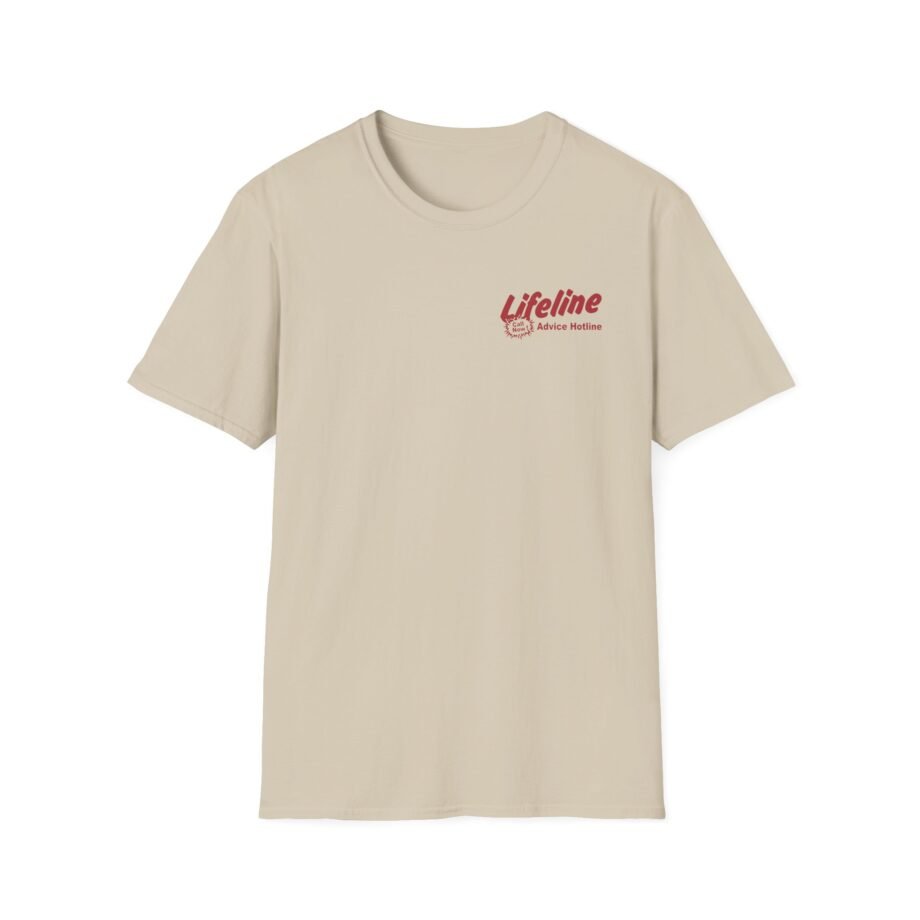 Chris D Elia Lifeline Advice Hotline Unisex Softstyle T-shirt