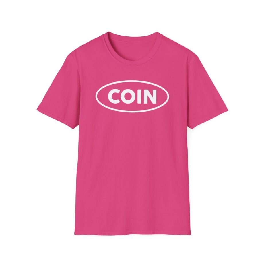 Coin Oval Logo Unisex Softstyle T-shirt