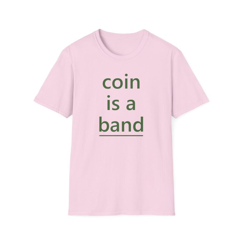 Coin is a Band Mushroom Unisex Softstyle T-shirt