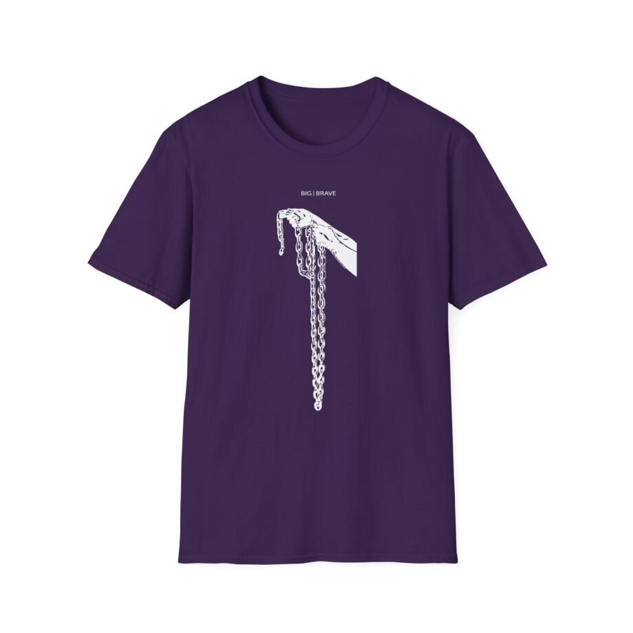 Big Brave Gloves and Chains Unisex Softstyle T-shirt