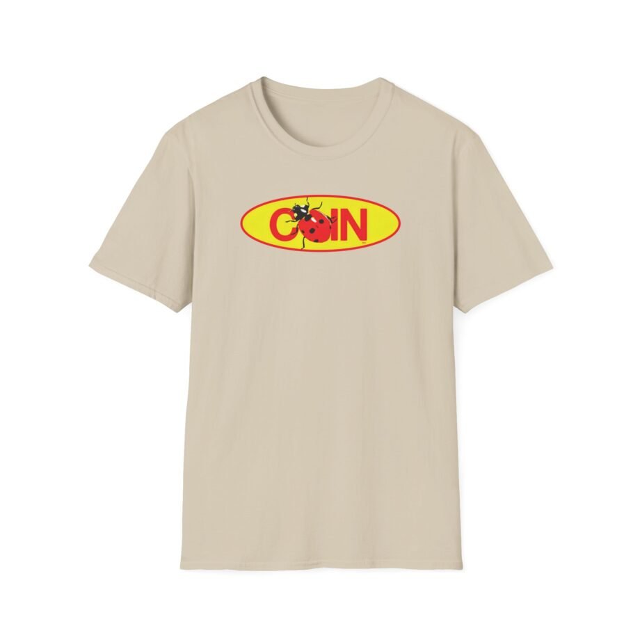 Coin Ladybug Logo Unisex Softstyle T-shirt