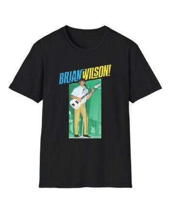 Brian Wilson Bass Guitar Unisex Softstyle T-shirt