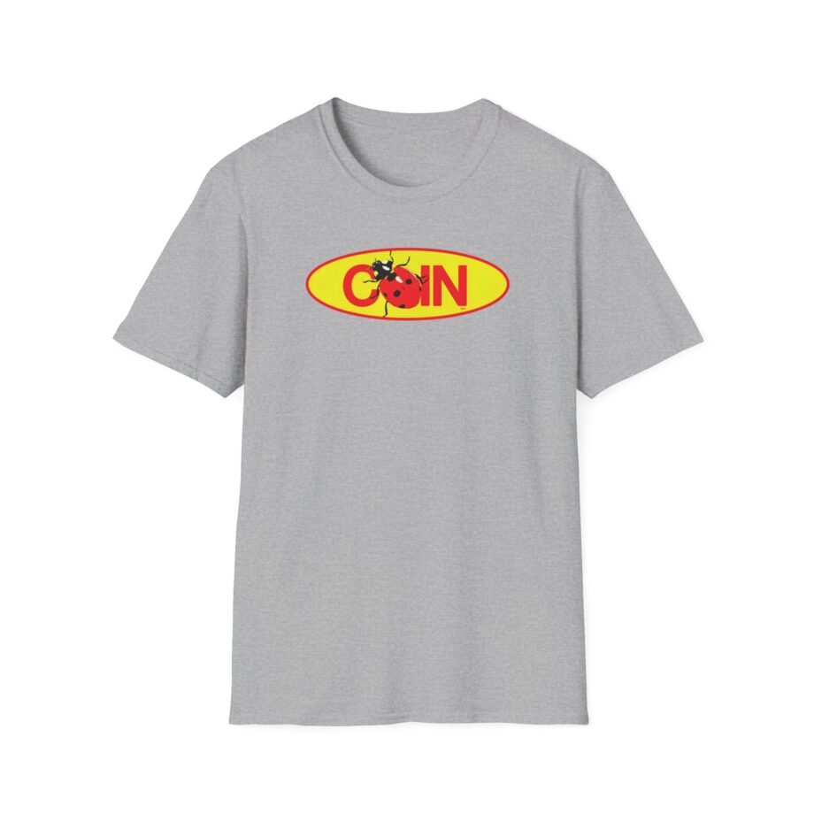 Coin Ladybug Logo Unisex Softstyle T-shirt