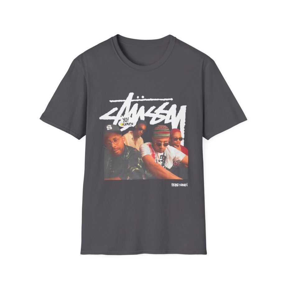 Brand Nubian Stussy Mtv Raps Brand Unisex Softstyle T-shirt
