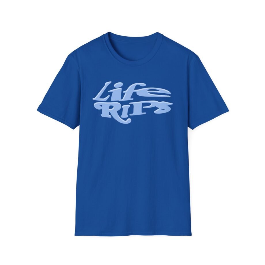 Chris D Elia Periwinkle Unisex Softstyle T-shirt