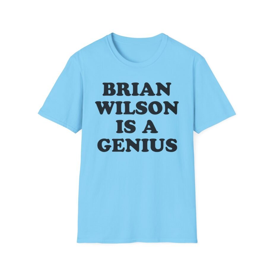 Brian Wilson is a Genius Unisex Softstyle T-shirt