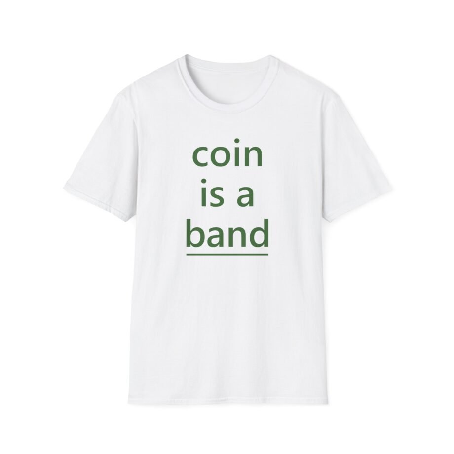 Coin is a Band Mushroom Unisex Softstyle T-shirt