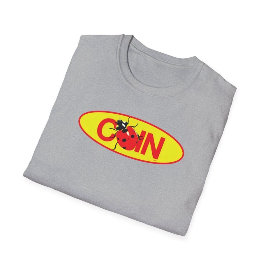 Coin Ladybug Logo Unisex Softstyle T-shirt