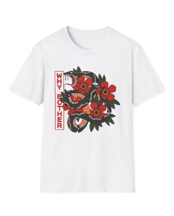 Why Bother? "Snake" Unisex Softstyle T-shirt