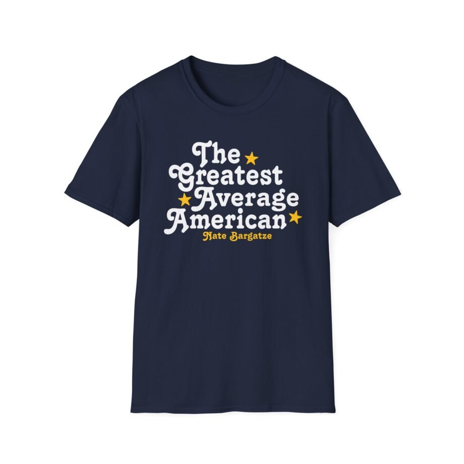 The Greatest Average American Nate Bargatze Unisex Softstyle T-shirt