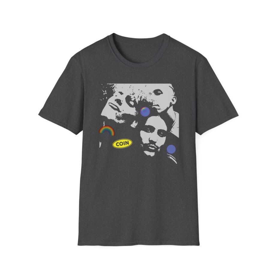 Coin Rainbow Kiss Unisex Softstyle T-shirt