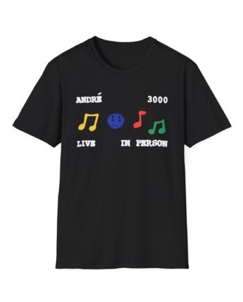 Andre 3000 Cactus Live in Person Unisex Softstyle T-shirt