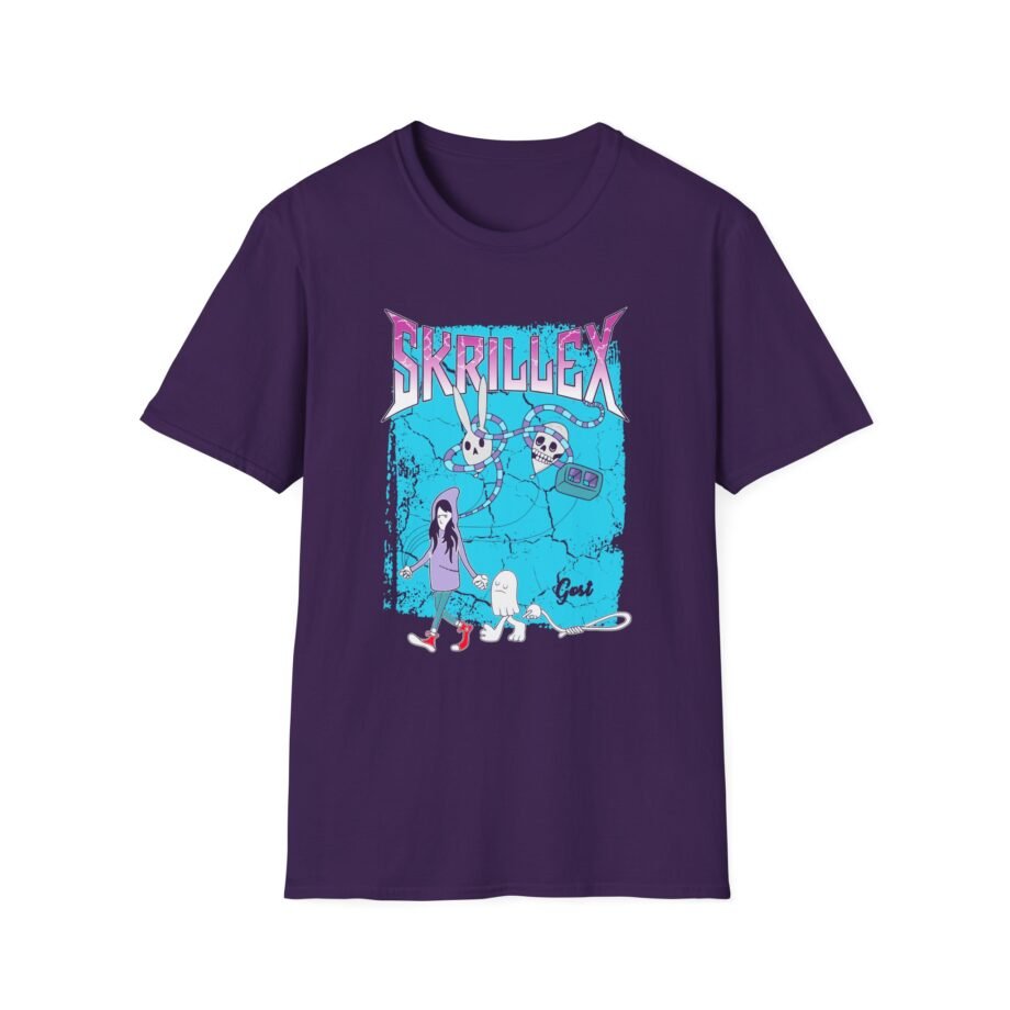 Skrillex Gost Album Cover Unisex Softstyle T-shirt