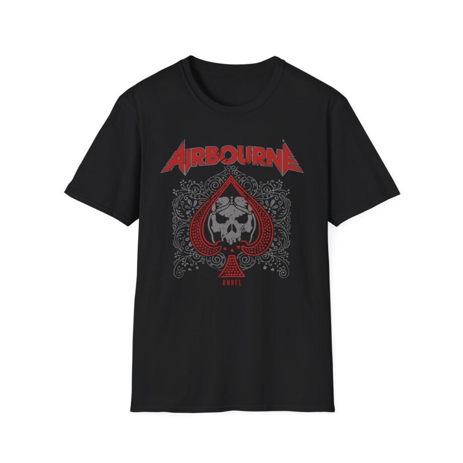 Airbourne Boneshaker Ace Unisex Softstyle T-shirt
