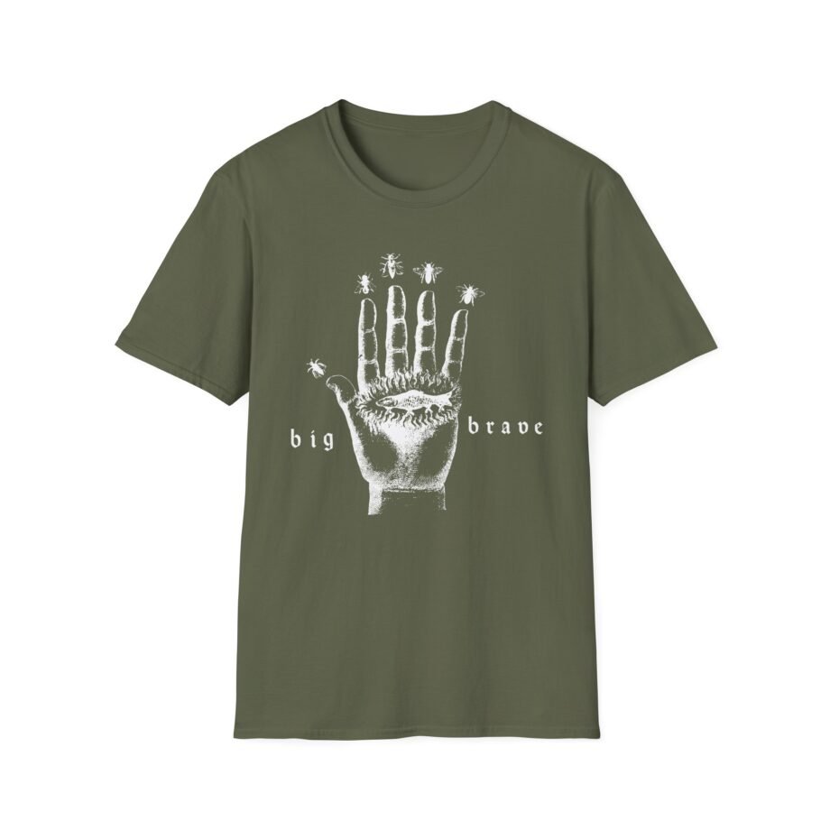 Big Brave Hand Unisex Softstyle T-shirt