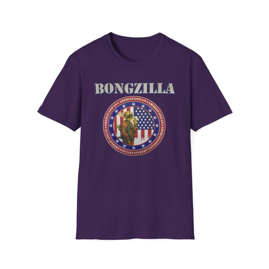Bongzilla Amerijuanican Unisex Softstyle T-shirt