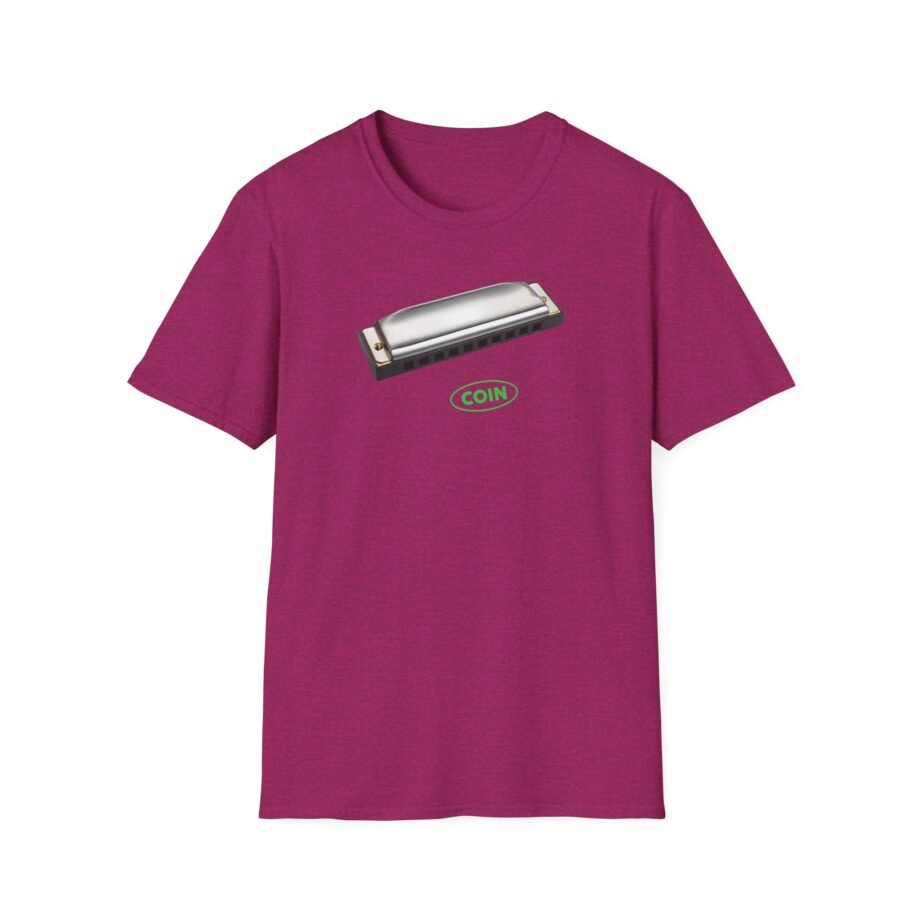 Coin Harmonica Unisex Softstyle T-shirt