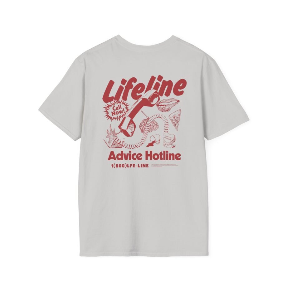 Chris D Elia Lifeline Advice Hotline Unisex Softstyle T-shirt