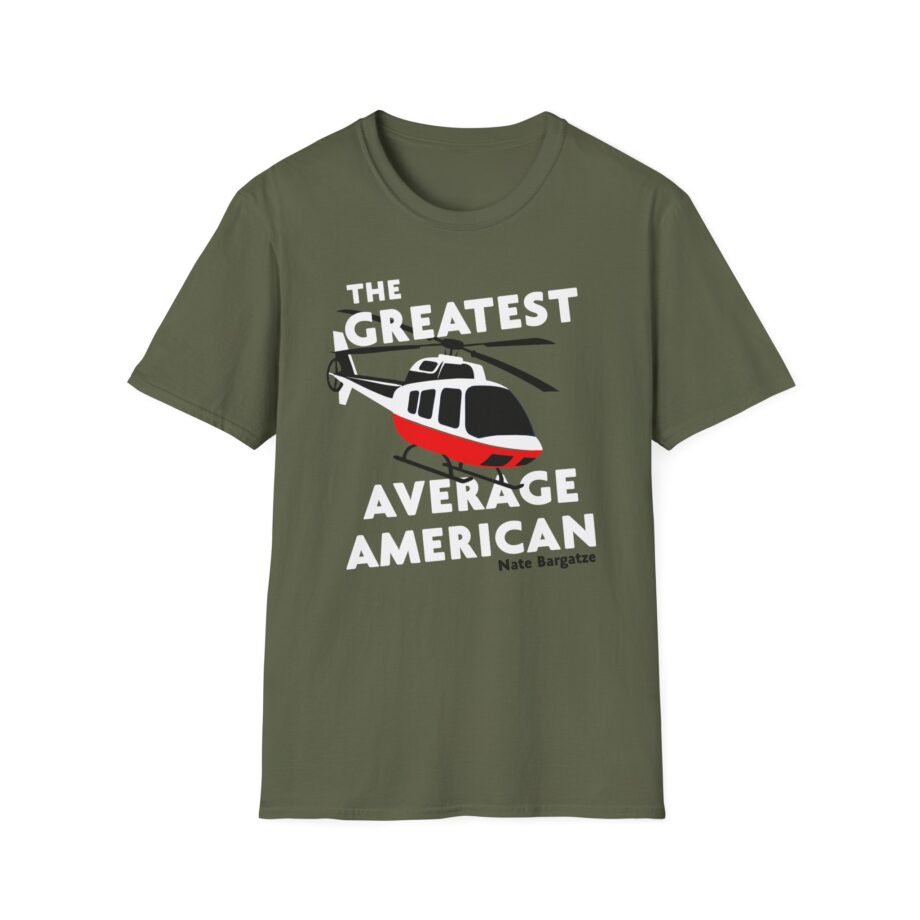 The Greatest Average American Nate Bargatze Unisex Softstyle T-shirt