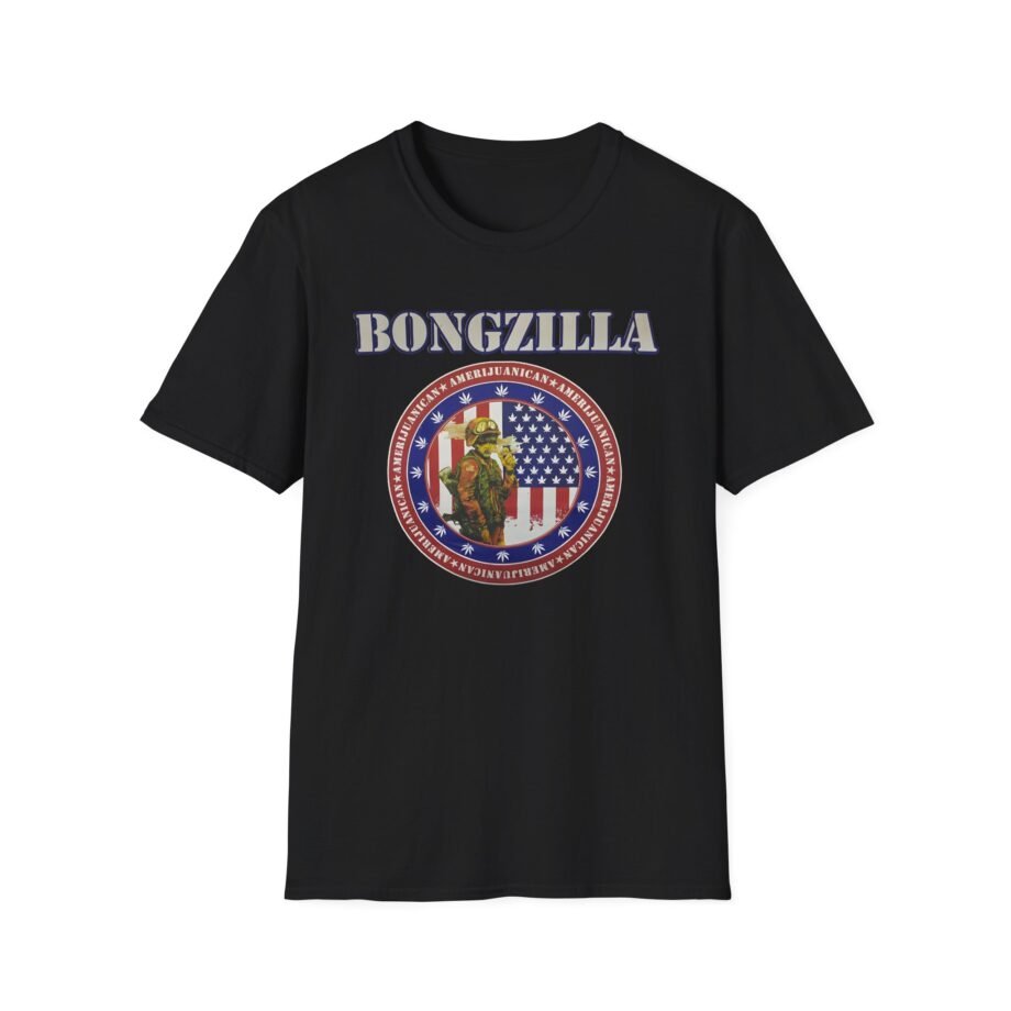 Bongzilla Amerijuanican Unisex Softstyle T-shirt