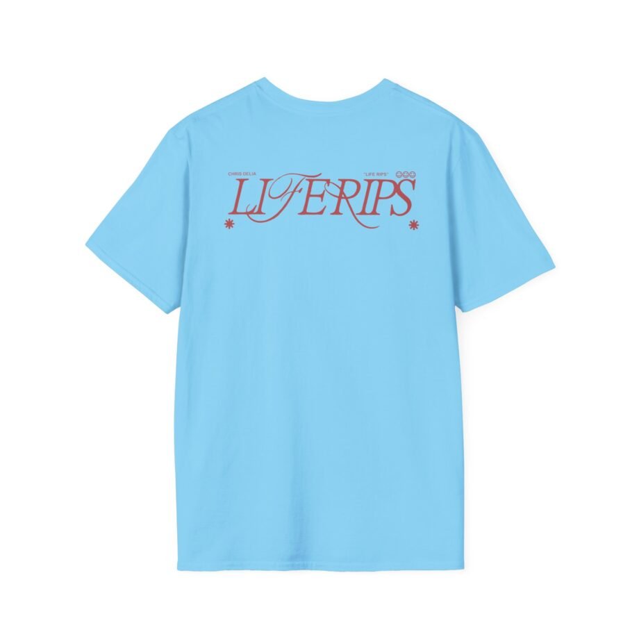 Chris D Elia Life Rips Happy Unisex Softstyle T-shirt