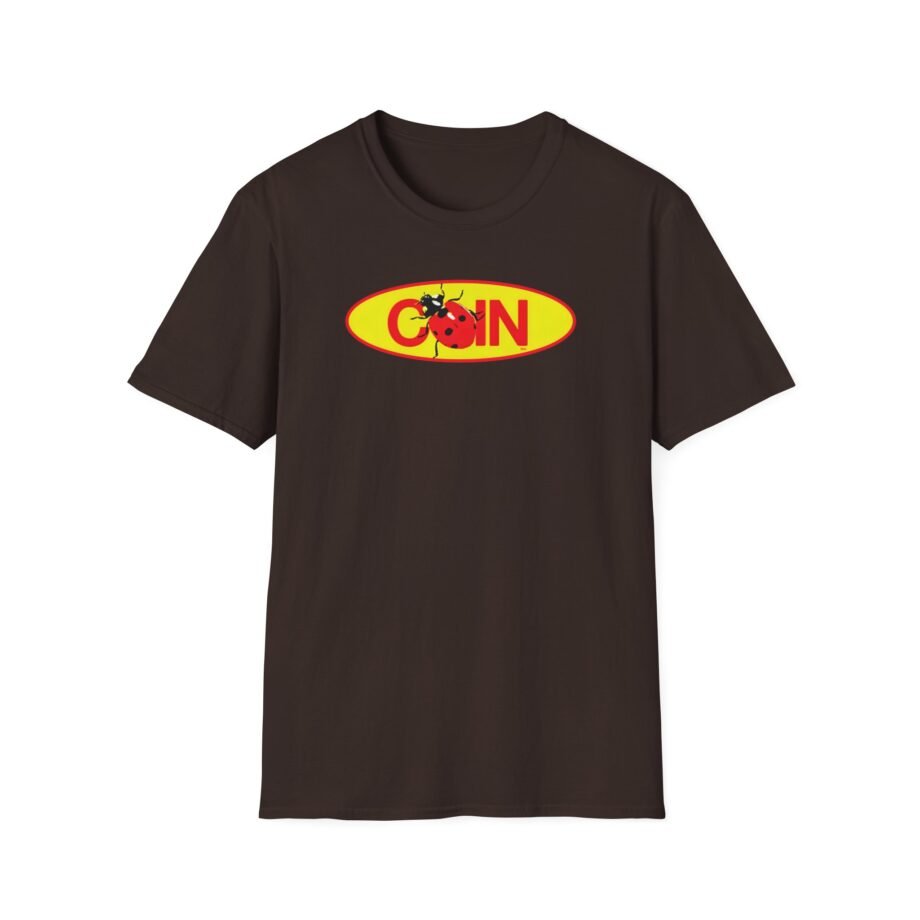 Coin Ladybug Logo Unisex Softstyle T-shirt