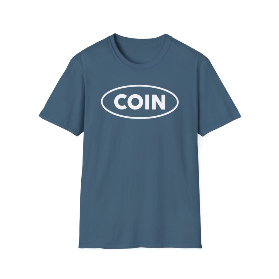 Coin Oval Logo Unisex Softstyle T-shirt