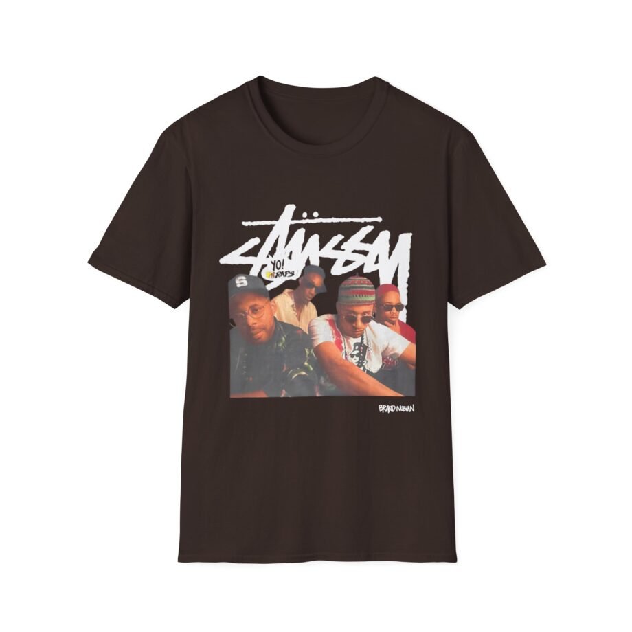 Brand Nubian Stussy Mtv Raps Brand Unisex Softstyle T-shirt