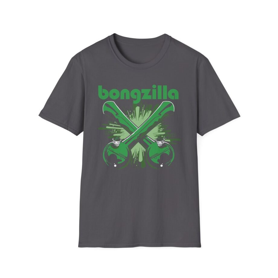 Bongzilla Crossed Bongs Unisex Softstyle T-shirt