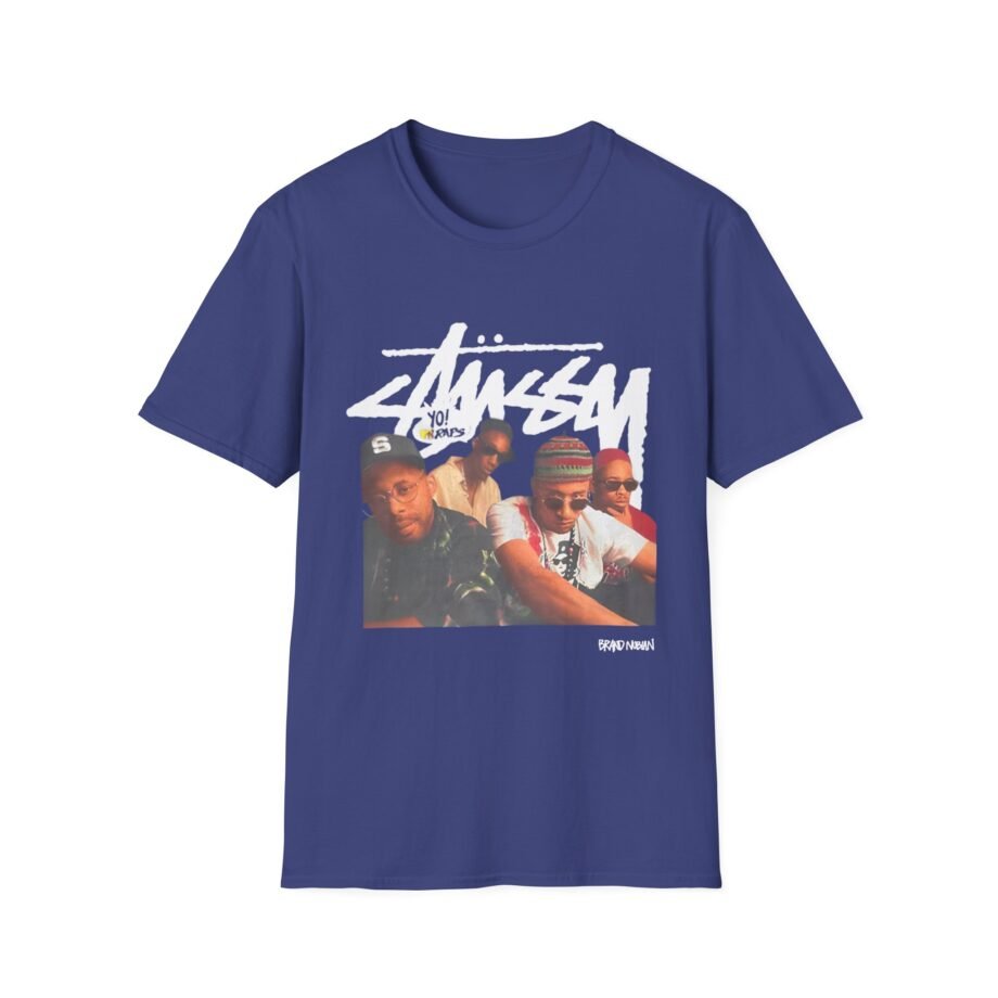 Brand Nubian Stussy Mtv Raps Brand Unisex Softstyle T-shirt