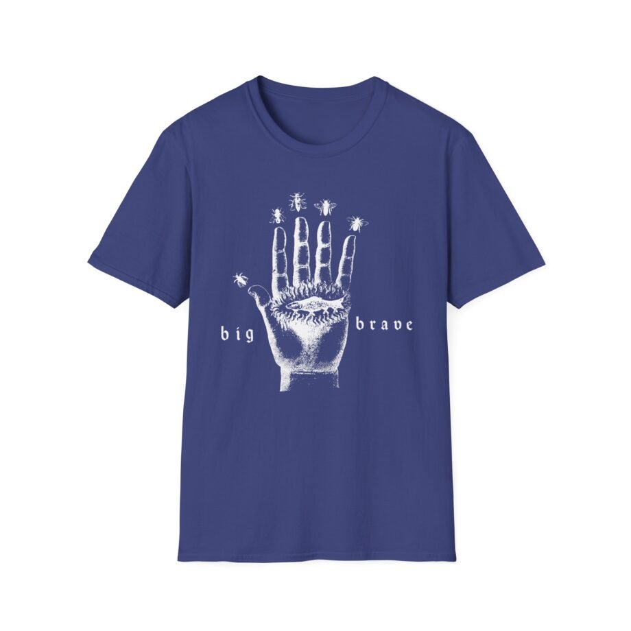 Big Brave Hand Unisex Softstyle T-shirt