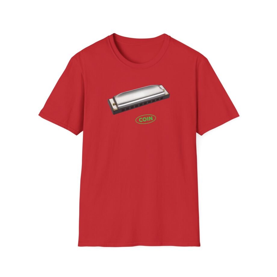 Coin Harmonica Unisex Softstyle T-shirt