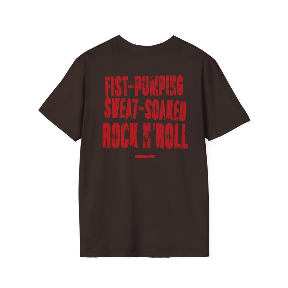 Airbourne Fist Pumping Unisex Softstyle T-shirt