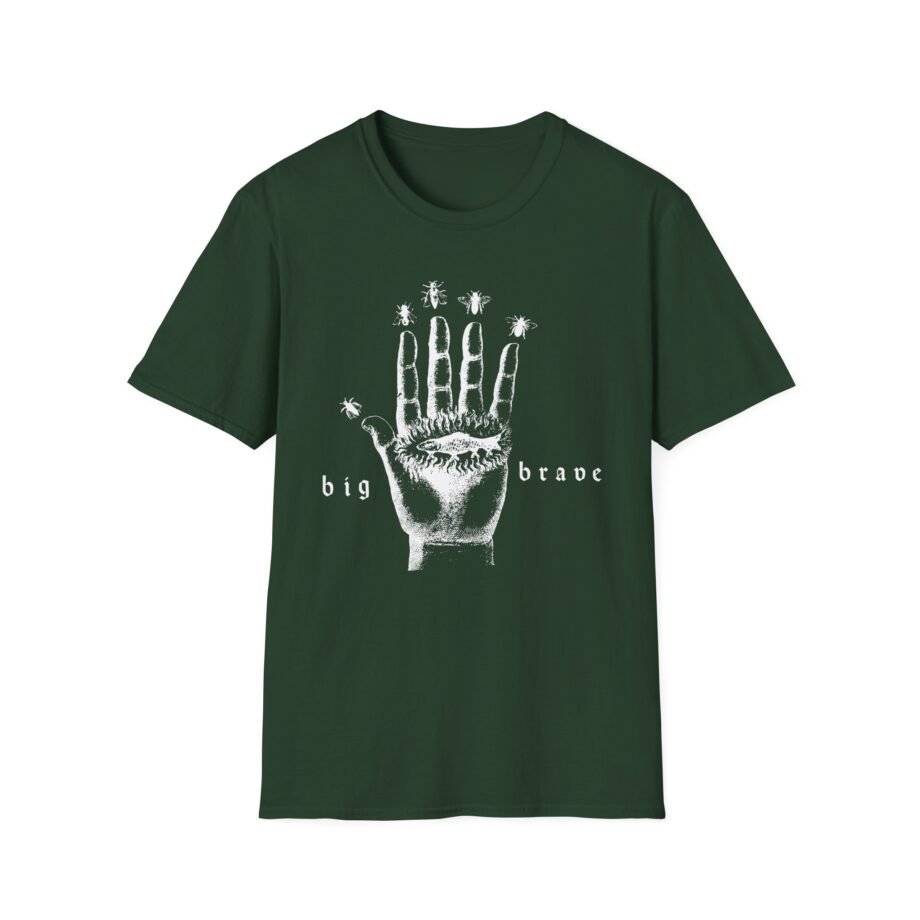 Big Brave Hand Unisex Softstyle T-shirt