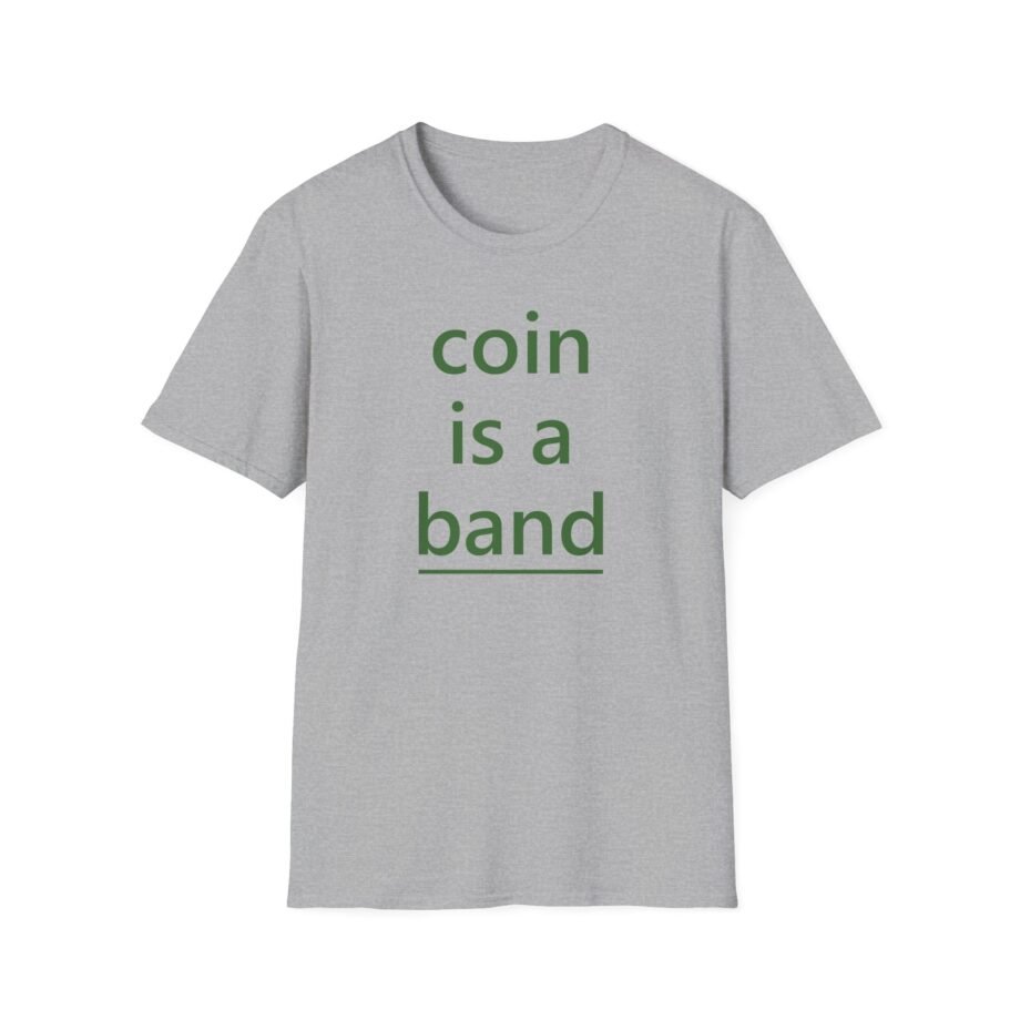 Coin is a Band Mushroom Unisex Softstyle T-shirt