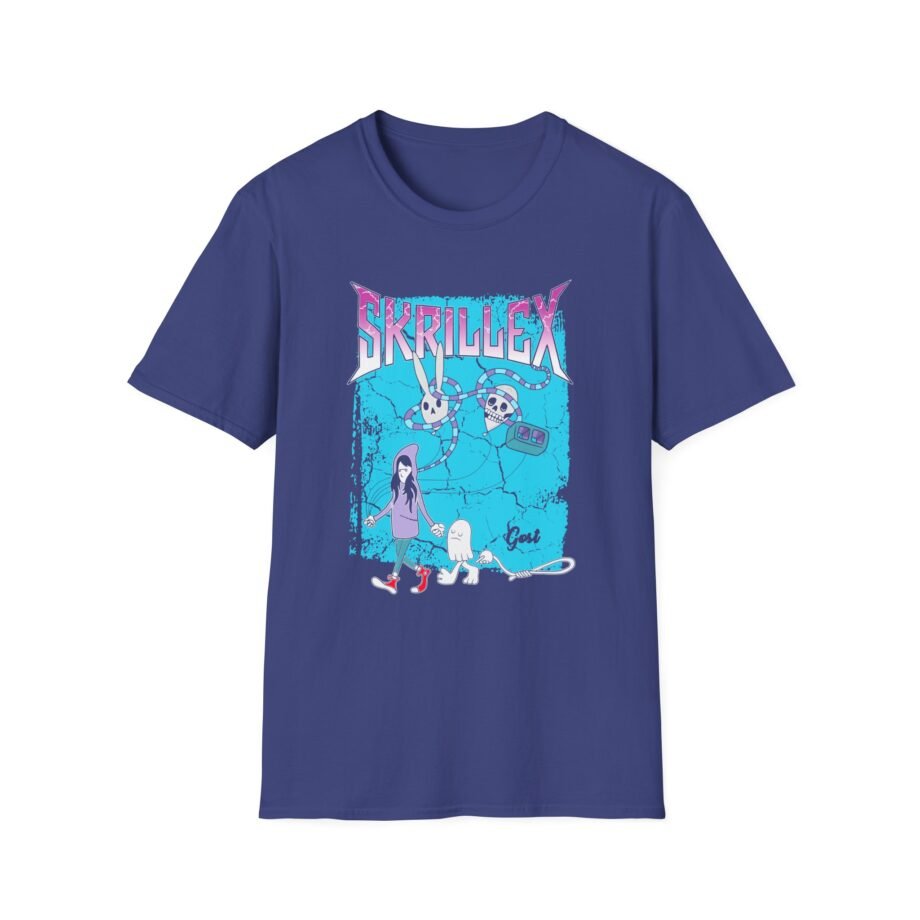 Skrillex Gost Album Cover Unisex Softstyle T-shirt