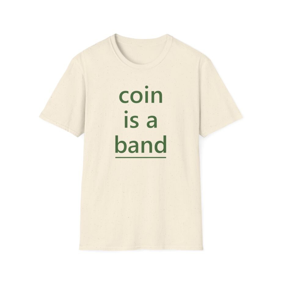 Coin is a Band Mushroom Unisex Softstyle T-shirt