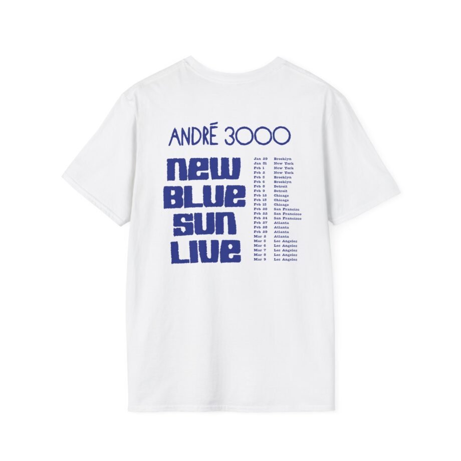 Andre 3000 André Sketch Tour Unisex Softstyle T-shirt