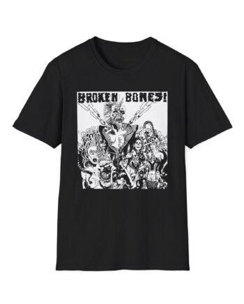 Broken Bones Dem Bones Unisex Softstyle T-shirt