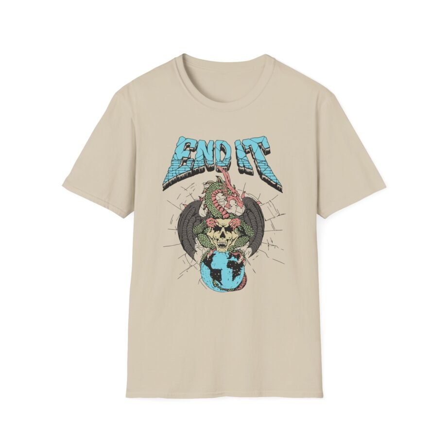 End It Mech Unisex Softstyle T-Shirt