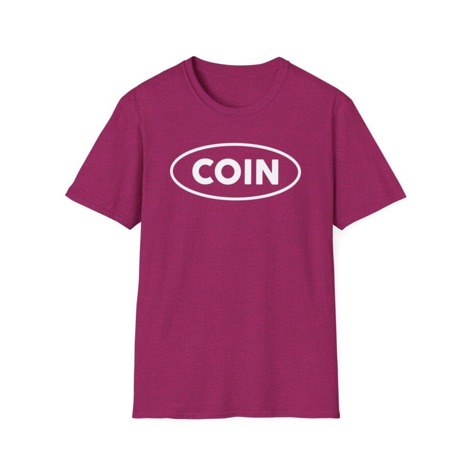 Coin Oval Logo Unisex Softstyle T-shirt