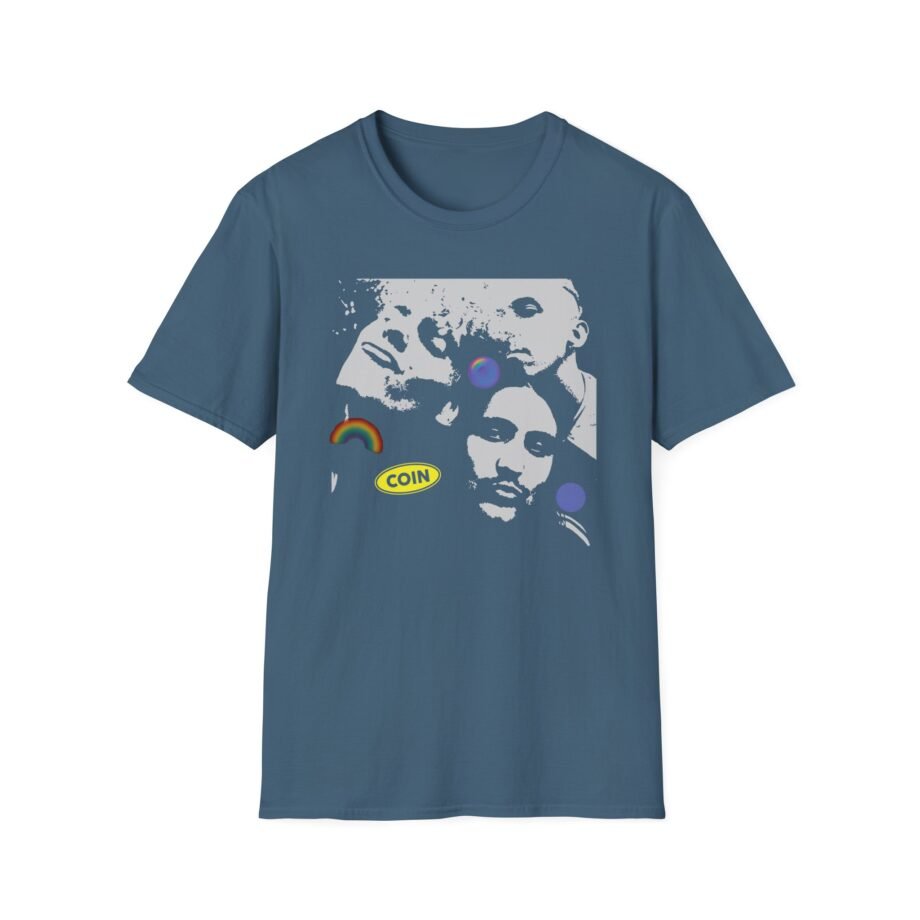 Coin Rainbow Kiss Unisex Softstyle T-shirt