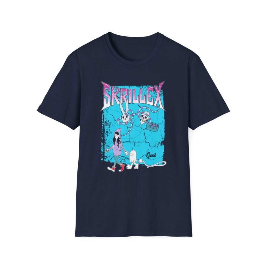 Skrillex Gost Album Cover Unisex Softstyle T-shirt