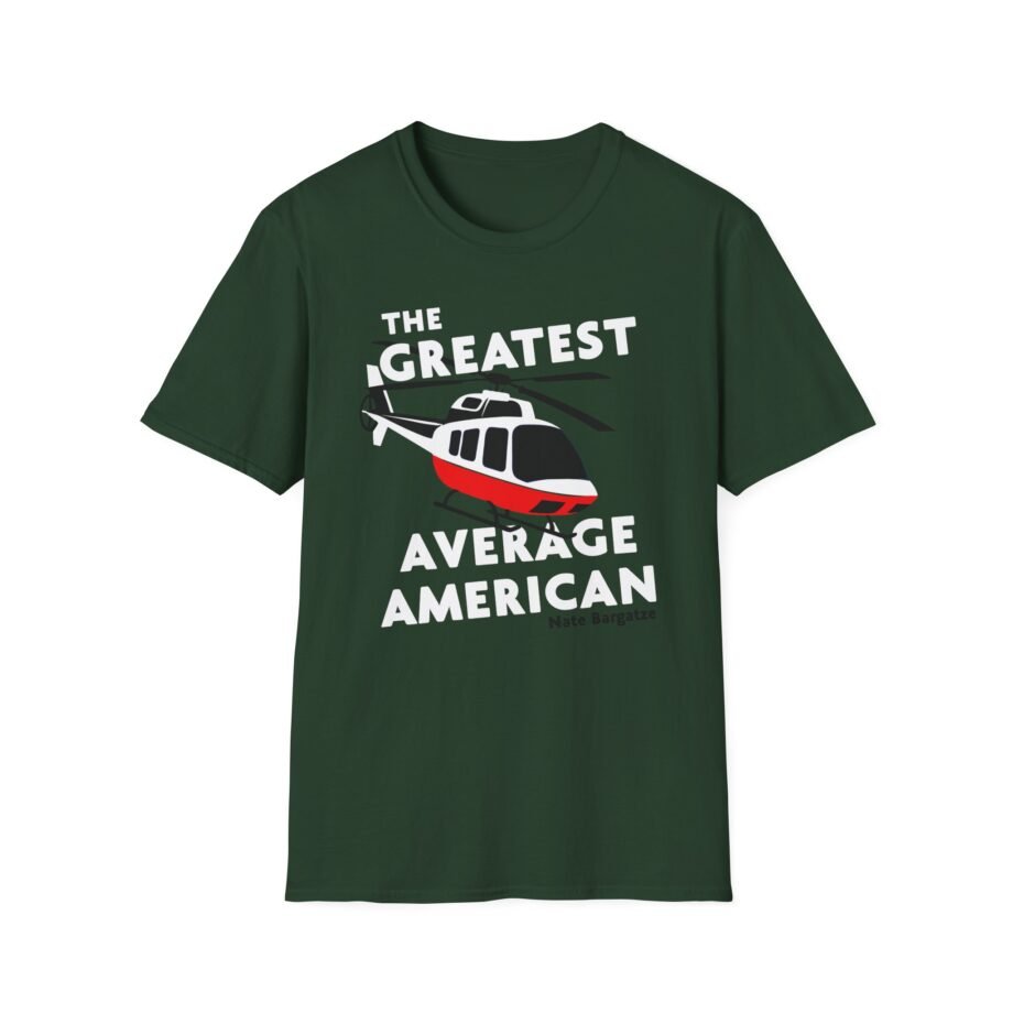 The Greatest Average American Nate Bargatze Unisex Softstyle T-shirt