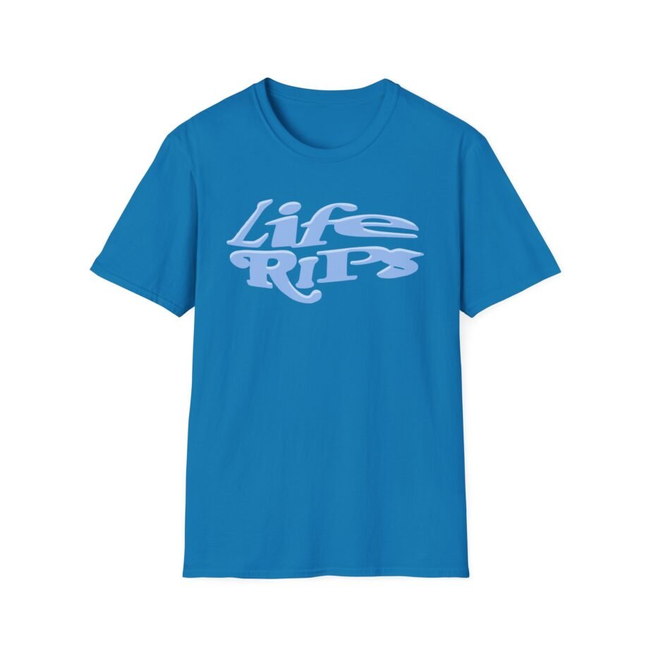 Chris D Elia Periwinkle Unisex Softstyle T-shirt