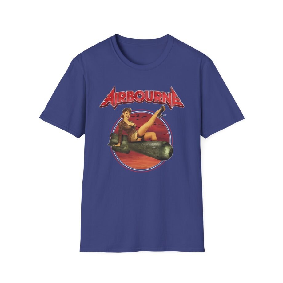 Airbourne Bomb Girl Unisex Softstyle T-shirt