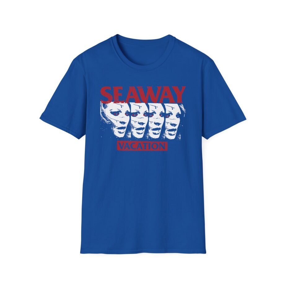 Seaway Vacation Face Unisex Softstyle T-shirt