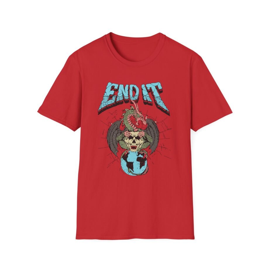 End It Mech Unisex Softstyle T-Shirt